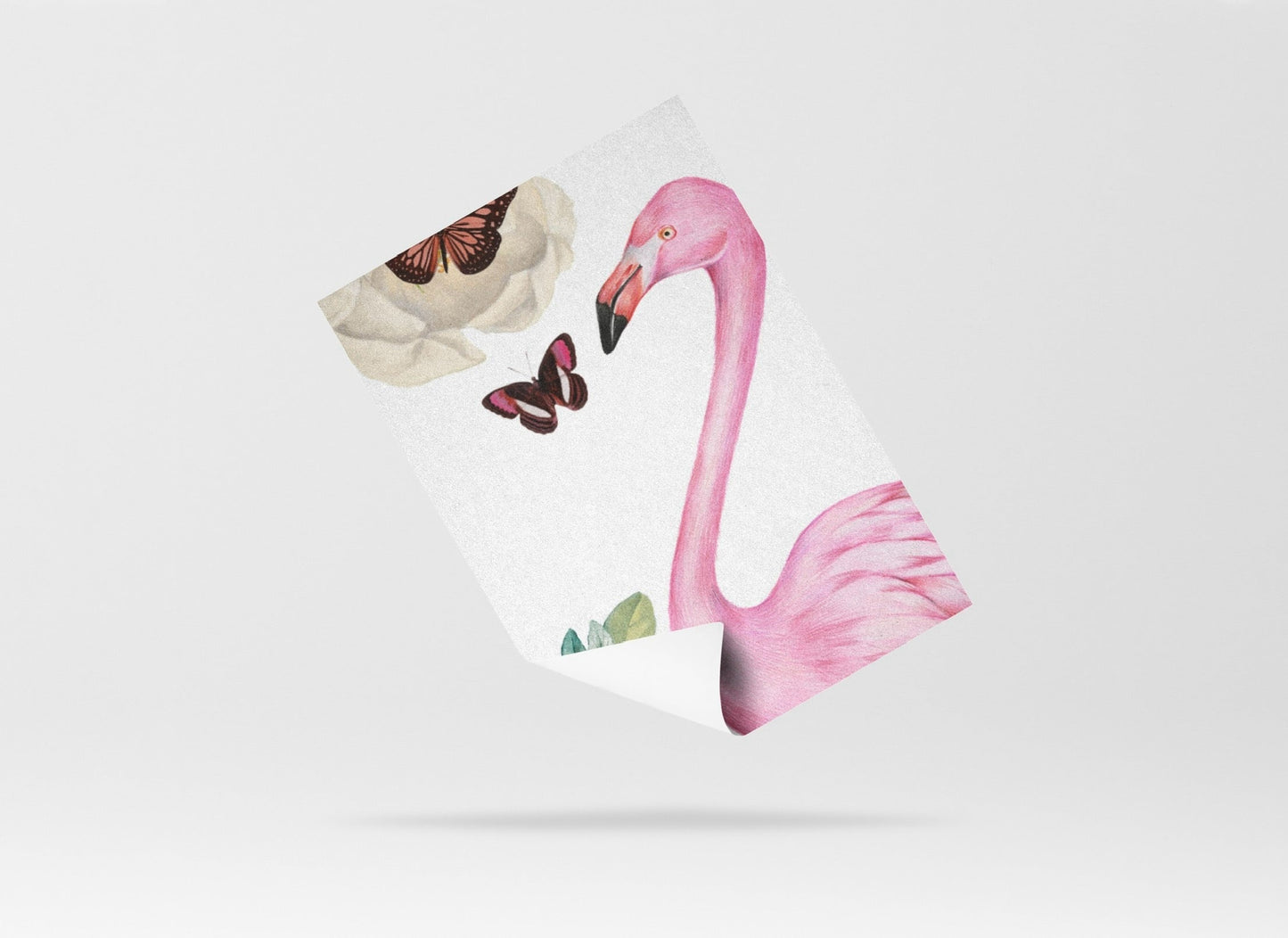 Wallpaper Flamingo Paradise-Sky