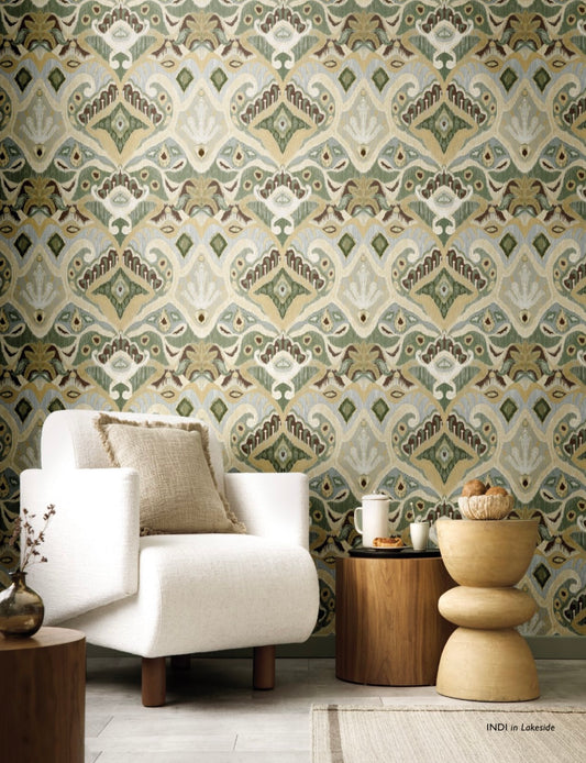 Panelled Wallpaper Indi