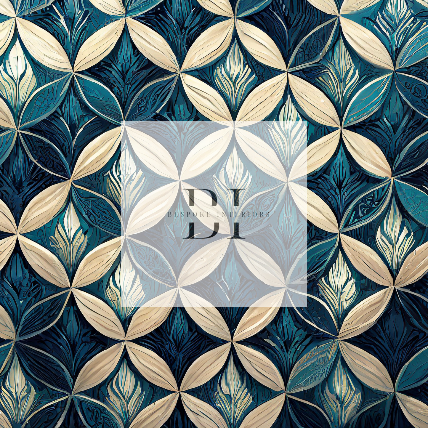 Wallpaper Moroccan Crystal Flower