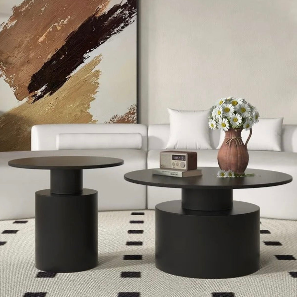 Totem Nested Coffee Table Set