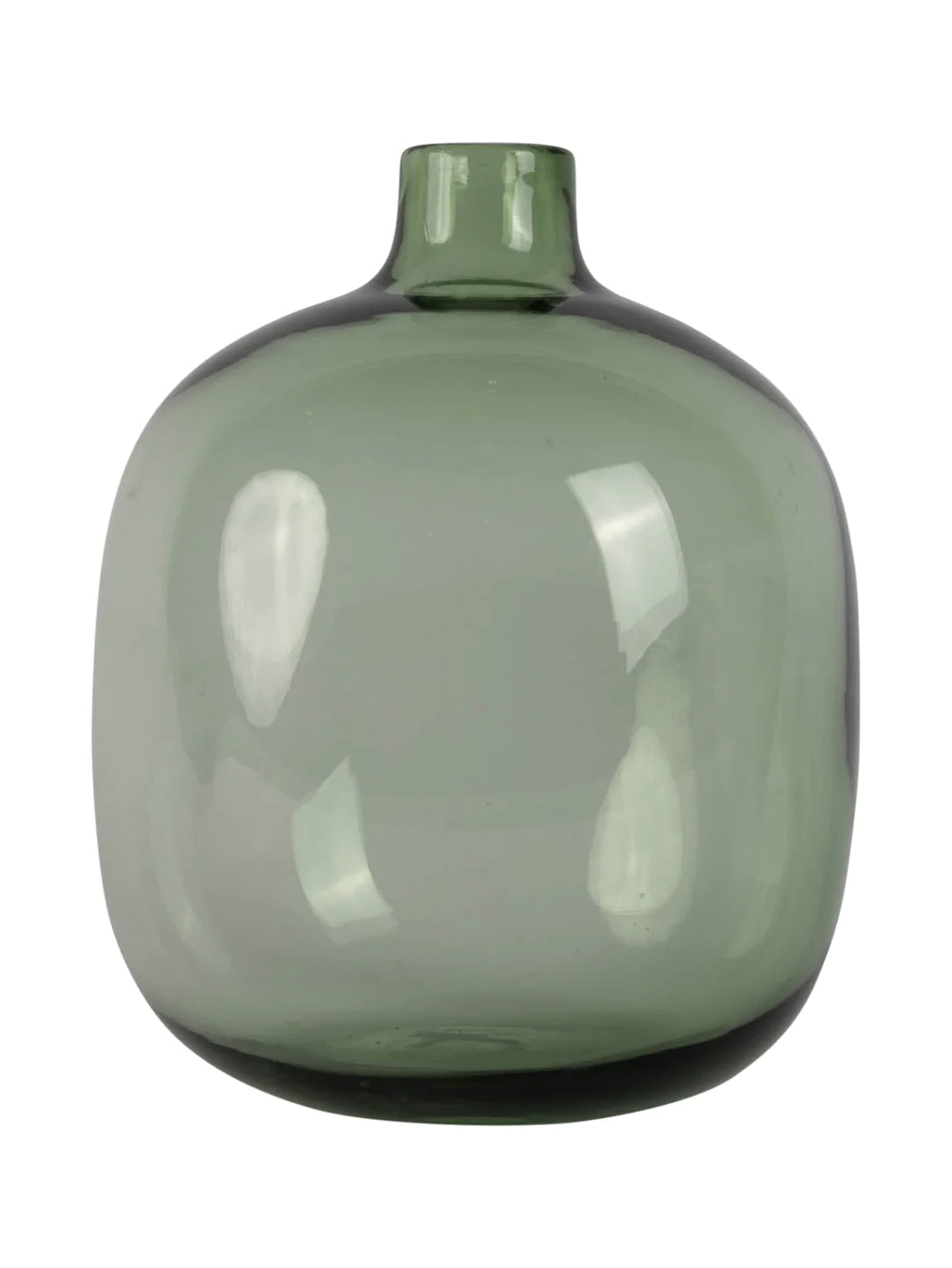 Anouk Glass Vase in Artichoke