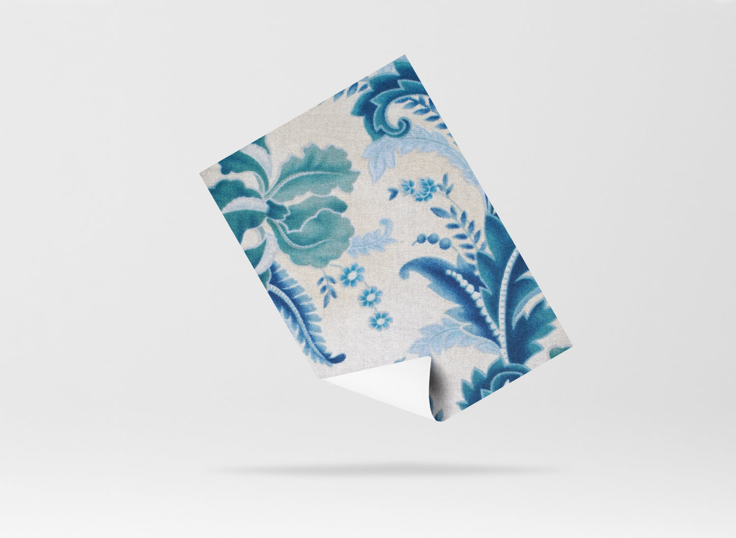 Wallpaper Blue Floral