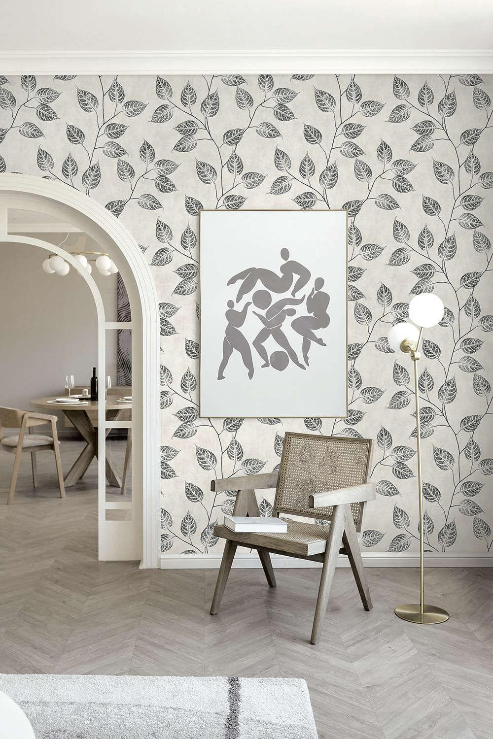 Panelled Wallpaper Spring Dreams