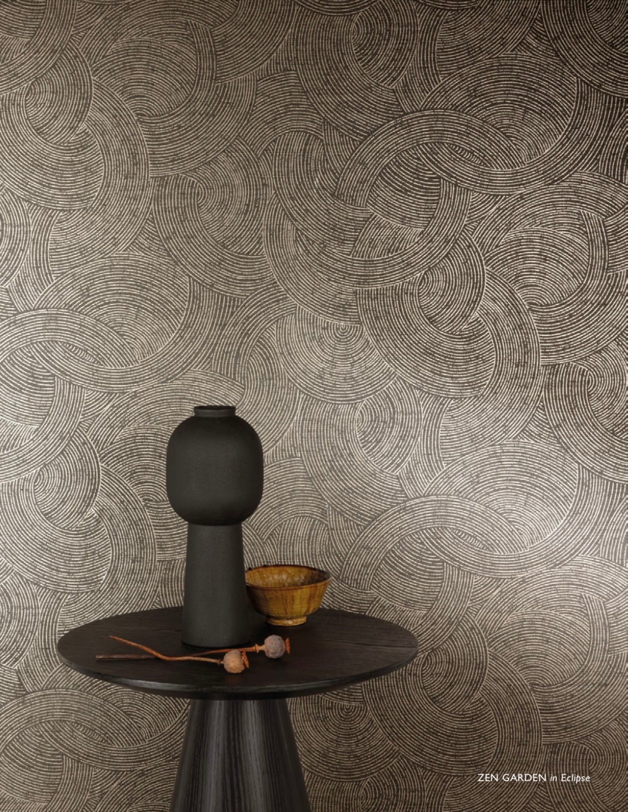 Panelled Wallpaper Zen Garden