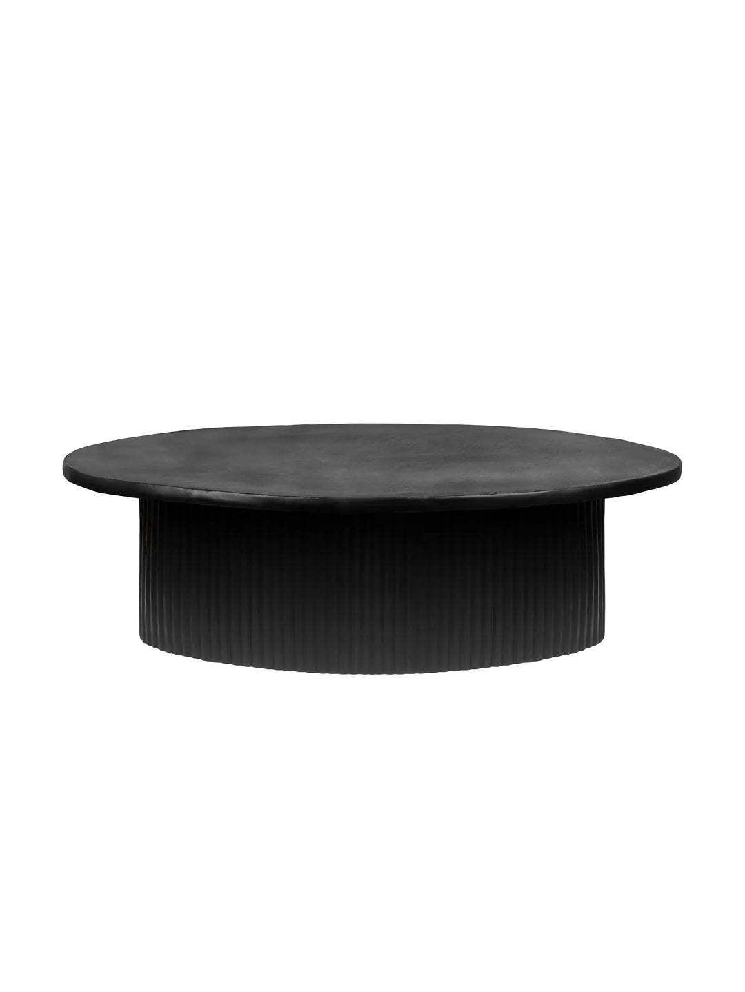 Bora Bora Outdoor Coffee Table in Oval Carbon