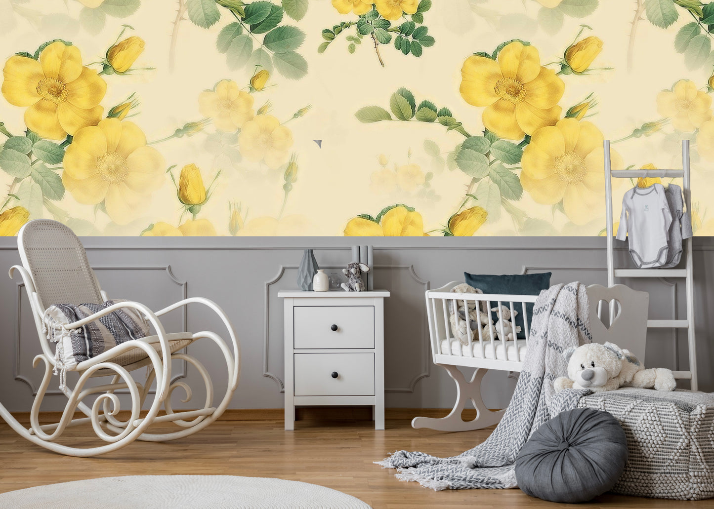 Wallpaper a floral fairytale