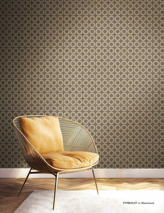 Panelled Wallpaper Symbolist