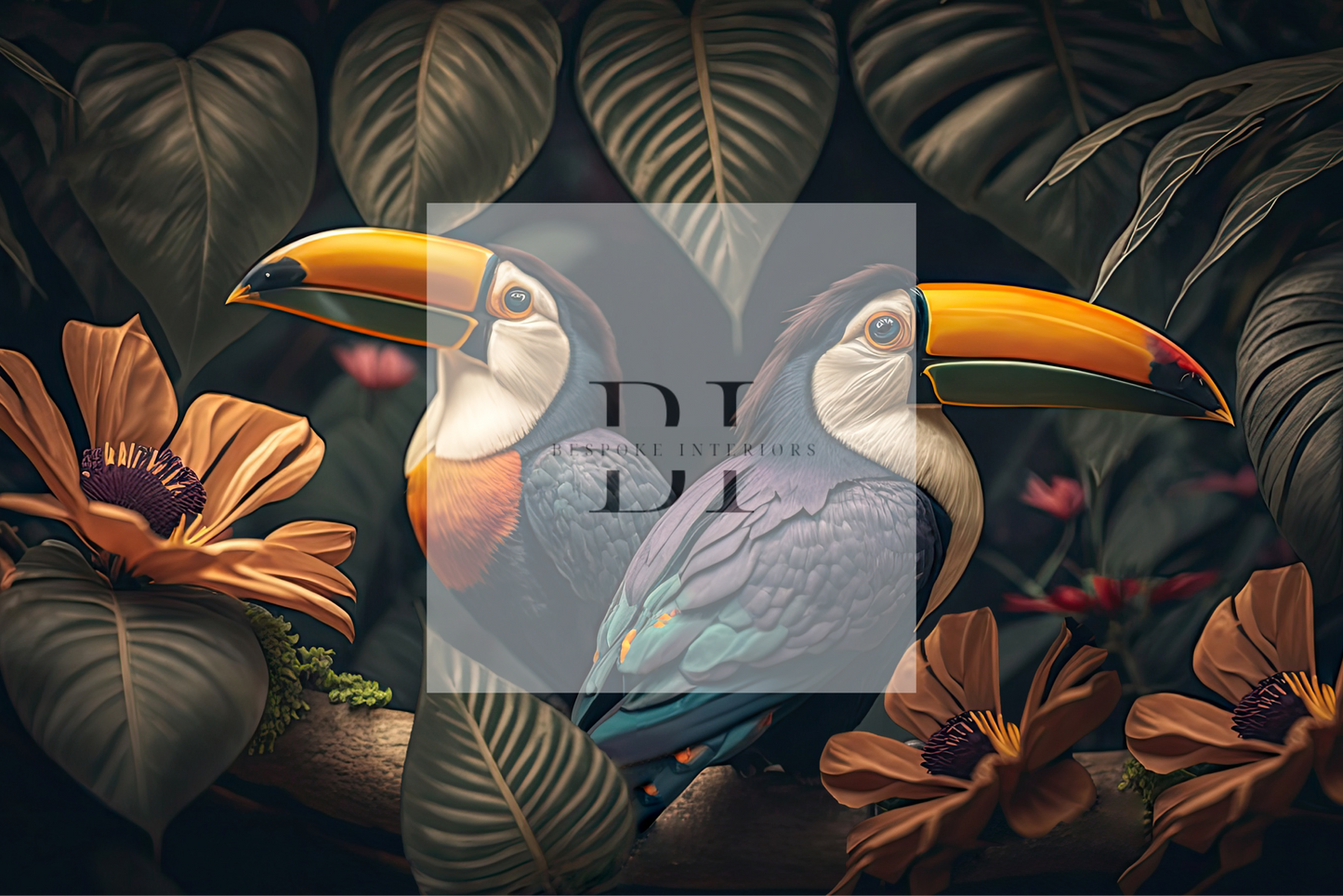 Wallpaper Tropical Birds