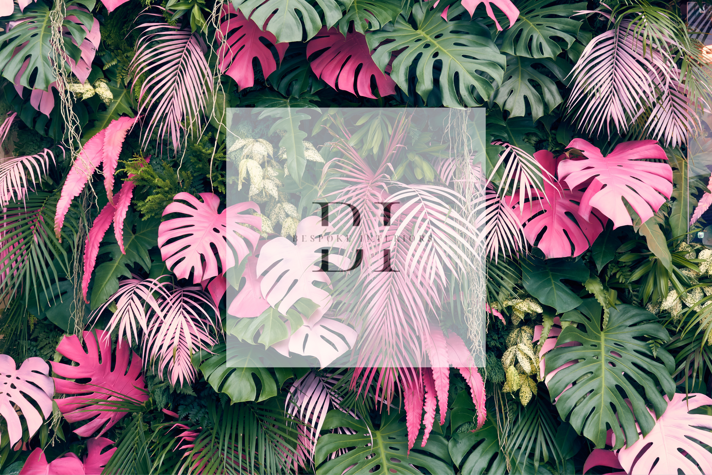 Wallpaper Pink Jungle