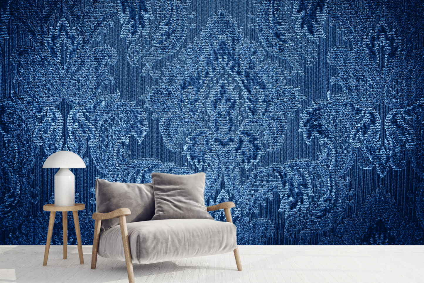 Wallpaper Vintage Blue