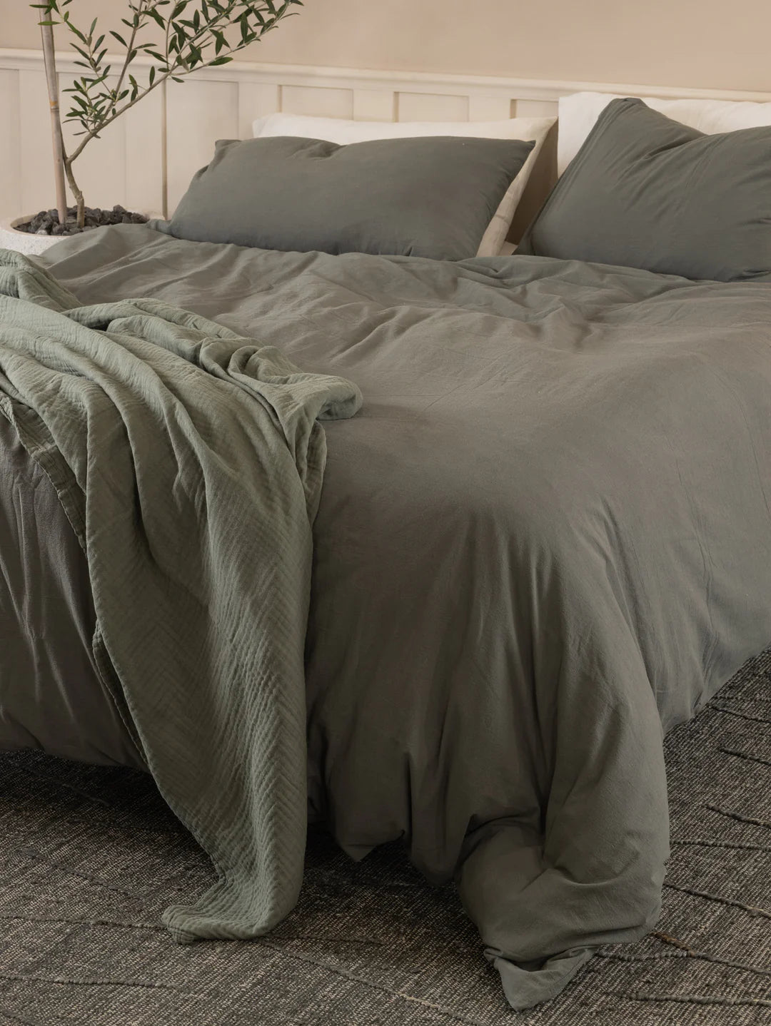 Pure Organic Bed Set in Laurel