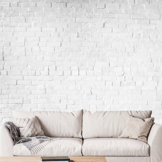 Wallpaper White Brick