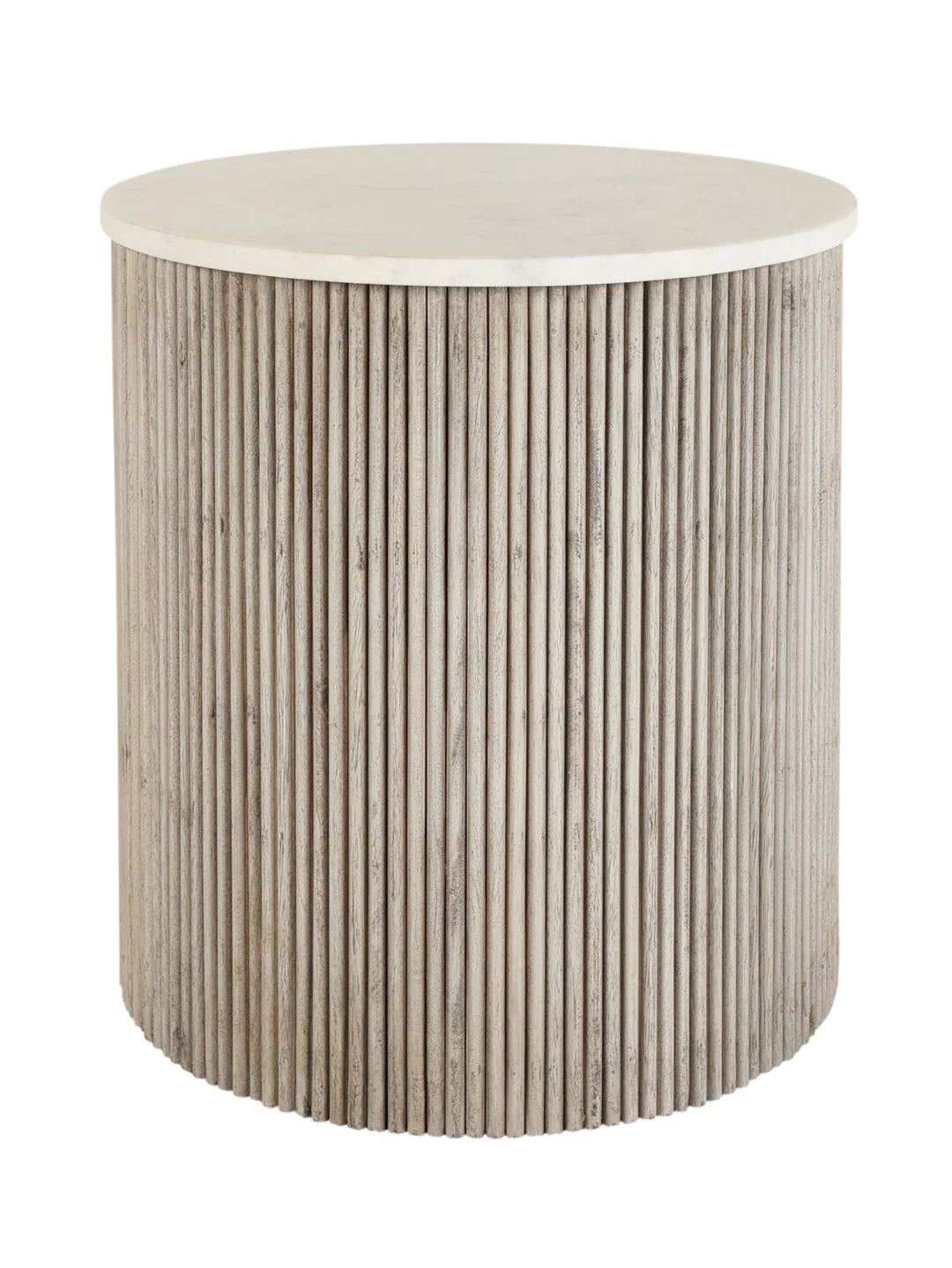 Stepwell Side Table in Sand Dune